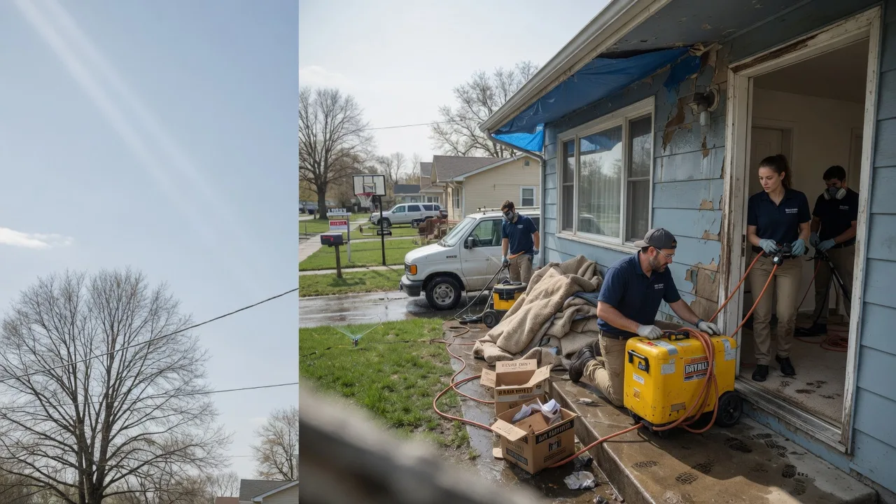 Basement Flood Cleanup in Lexington, MO near me